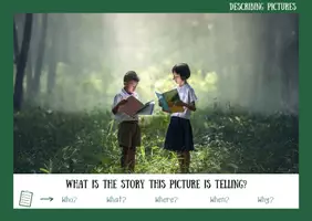 Vorschau - Bildkarten - Speaking Prompts: Task Cards - Describing Pictures (Middle School Life, Scotland, British History) - Seite 2