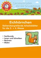 Vorschau - Arbeitsblätter - Eichhörnchen - fächerübergreifende Arbeitsblätter - Krabbelfix - Deckblatt