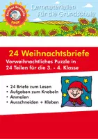 Vorschau - Arbeitsblätter - Weihnachtsbriefe - fächerübergreifende Arbeitsblätter - Krabbelfix - Deckblatt