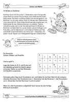 Vorschau - Arbeitsblätter - Weihnachtsbriefe - fächerübergreifende Arbeitsblätter - Krabbelfix - Seite 1