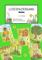 Vorschau - Arbeitsblätter - Lesespaziergang Ostern - Deckblatt