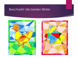 Vorschau - Mal- und Bastelvorlagen - Osterkarten gestalten; Differenzierungsangebot - Seite 2