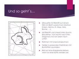 Vorschau - Mal- und Bastelvorlagen - Osterkarten gestalten; Differenzierungsangebot - Seite 3