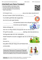 Vorschau - Arbeitsblätter - Arbeitsblatt "Fremdwort" + Onlineübung & MP3 + Infografik - Deckblatt