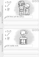 Vorschau - Arbeitsblätter - Klassenregeln | Soziales Lernen | Verhaltensregeln - Seite 3