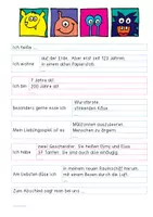 Vorschau - Arbeitsblätter - Entscheidungsgeschichte: Monster - Seite 2