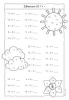 Vorschau - Arbeitsblätter - Rechenheft Frühling - Seite 3
