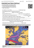 Vorschau - Arbeitsblätter - Arbeitsblatt "Golfstrom" + Onlineübung & MP3 + Mindmap + Infografik - Deckblatt