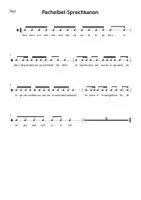 Vorschau - Arbeitsblätter - Pachelbel Sprechkanon - Seite 3