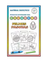 Vista previa - Hojas de trabajo - FICHAS DE ACTIVIDADES PARA COLOREAR PASCUA - Portada