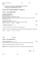 Vorschau - Test - LK 1 Funktionsbegriff - Funktionen mit GTR untersuchen JGST 8 - Seite 2