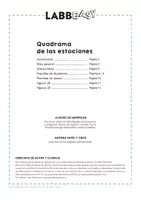 Vista previa - Manualidades / Dibujos para colorear - Quadrama de las estaciones - página 2