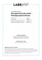 Vista previa - Manualidades / Dibujos para colorear - Perspectiva de color - Paisaje panorámico - página 2