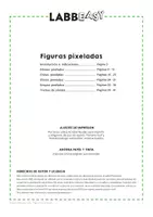 Vista previa - Manualidades / Dibujos para colorear - Figuras pixeladas - 28 personajes pixelados diferentes - página 2