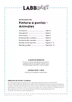 Vista previa - Manualidades / Dibujos para colorear - Pintando a puntos - Animales: 12 plantillas para colorear - página 2