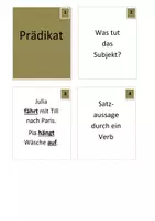 Vorschau - Spiele - Satzgliederquartett - Seite 1