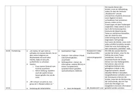 Vorschau - Stundenentwürfe - Verlaufsplanung zu adverbialen Bestimmungen am Beispiel des Reiseberichts - Seite 1