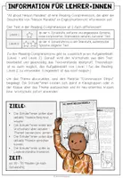 Vorschau - Arbeitsblätter - Nelson Mandela - Reading Comprehension (2-fach differenziert + Conversation Strips) - Seite 1