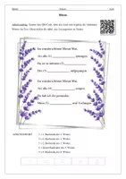 Vorschau - Arbeitsblätter - Lyrik im Frühling: Gedichte hören Im wunderschönen Monat Mai - als PDF & Word - Seite 1