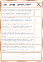 Vorschau - Arbeitsblätter - Lese-Schnipp-Schnapp Ostern #edukilights22 - Seite 3