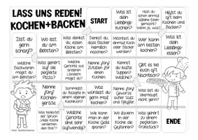 Vorschau - Spiele - Kochen und Backen, gesunde Ernährung - Spiel Deutsch / DAZ - Sprechanlässe "Lass uns reden!" - Seite 2