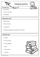 Vorschau - Arbeitsblätter - Lesetagebuch Ganzschrift für jedes Buch universell kreativer Umgang Buchvorstellung - Seite 3