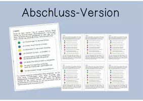 Vorschau - Mal- und Bastelvorlagen - Geschenk: Schokolinsen - Abschluss/ Abschied - Seite 1