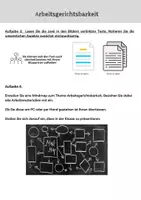 Vorschau - Arbeitsblätter - Arbeitsgerichtsbarkeit Interaktives Arbeitsblatt - Seite 3