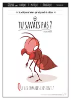 Aperçu - Apprentissages en autonomie - TU SAVAIS PAS N°40 Que les zombies existent ! - Page de couverture
