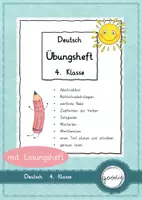 Vorschau - Arbeitsblätter - Übungsheft zur Wiederholung - 4 - Deckblatt