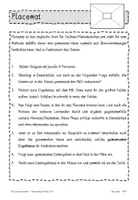 Vorschau - Arbeitsblätter - Das Lernen lernen - Lerntraining Klasse 5/6 - Portfolioarbeit - Placemat - Seite 1