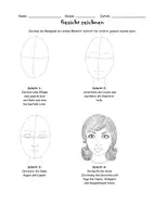 Vorschau - Stundenentwürfe - Portrait: Gesicht zeichnen und Modeaccessoires einfügen - Seite 2