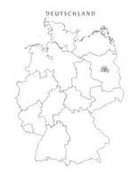 Vorschau - Arbeitsblätter - Berliner Bezirke, Ortsteile, Stadtteile - Karten zum Ausmalen - Seite 3