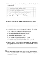 Vorschau - Arbeitsblätter - Sachtexten Informationen entnehmen 2 - Unterstreichen üben Klasse 4 - Seite 2