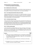 Vorschau - Arbeitsblätter - Übung: Transportproteine im menschlichen Körper "Beispiel Fälle" - Seite 1