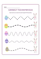 Vista previa - Juegos / Gamificación - Easter colouring book - página 1