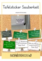 Vorschau - Anderer Materialtyp - Tafelsticker Sauberkeit - Deckblatt