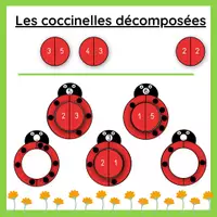 Aperçu - Apprentissages en autonomie - Les coccinelles décomposées - Page de couverture
