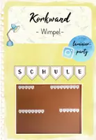 Vorschau - Anderer Materialtyp - Korkwand: Wimpel - Deckblatt