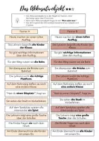 Vorschau - Arbeitsblätter - Satzglieder - differenzierte Tandembögen (Akkusativobjekt) - Seite 2
