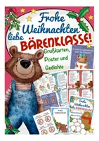 Vista previa - Manualidades / Dibujos para colorear - Weihnachtspaket - Bärenklasse (Klassenmaskottchen) Deutsch / Alemán - Portada