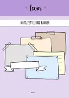 Vorschau - selbst erstellte Cliparts/Grafiken - Über 350 Cliparts / Icons zur Gestaltung von Arbeitsblättern - Materialpaket - Seite 1