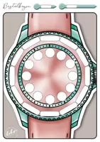 Vorschau - Mal- und Bastelvorlagen - Bastelvorlage Uhr - Lernuhren basteln - Seite 2