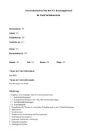 Vorschau - Stundenentwürfe - Materialpaket Sachunterricht Unterrichtsentwürfe - Seite 1