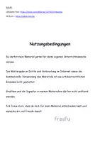 Vorschau - Arbeitsblätter - Wörterliste - Blankovorlage - Seite 2