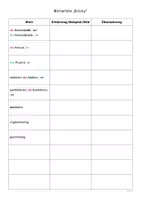 Vorschau - Arbeitsblätter - Materialpaket "Wörterlisten Mathe 6" - Seite 3