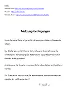 Vorschau - Arbeitsblätter - Wörterliste - Brüche (Klasse 7) - Seite 3