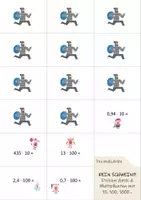 Vorschau - Spiele - Dezimalzahlen multiplizieren & dividieren - Mathematikspiel - Seite 2