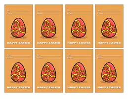 Vista previa - Tarjetas / Manipulativos - EASTER TAGS GIFTS TARJETAS PASCUA REGALOS - página 3