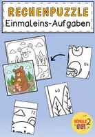 Vorschau - Arbeitsblätter - Rechenpuzzle - Einmaleins - Mathe Freiarbeit Lerntheke Grundschule - Deckblatt